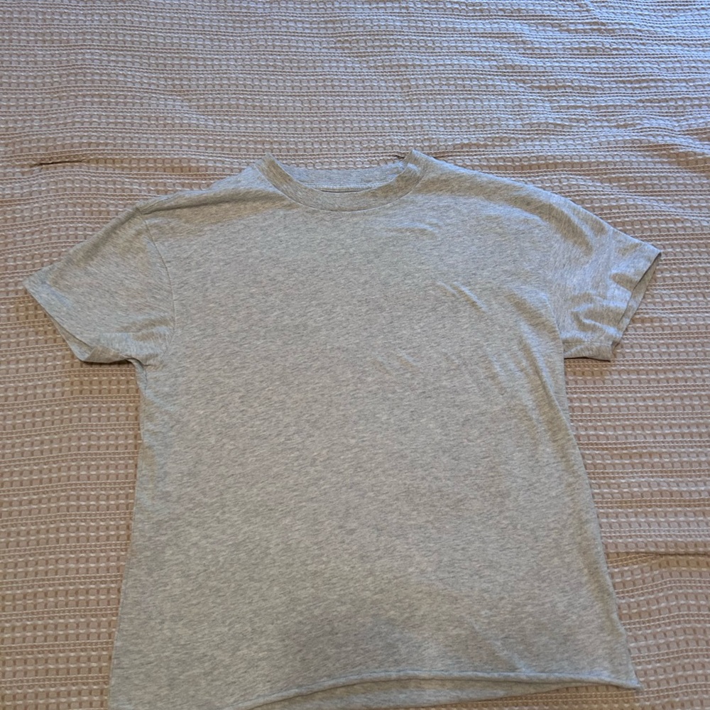 Abercrombie & Fitch Light Gray Tee